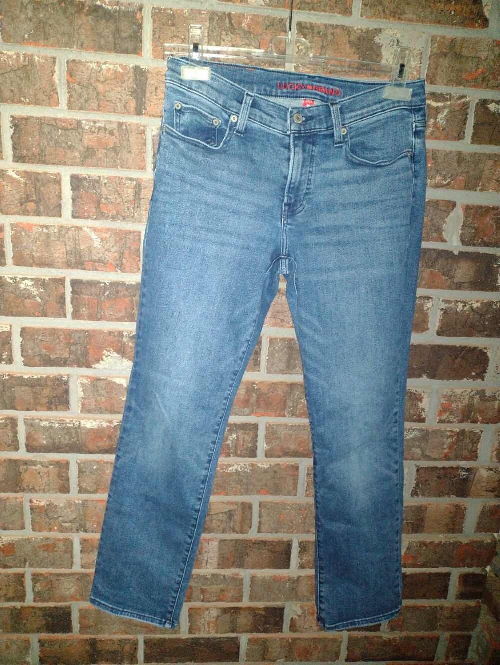 Lucky Brand Sweet Mid Rise Straight Jeans Blue Women's Size 8/29A Lucky You
